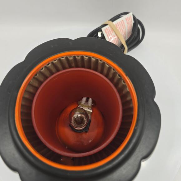 Scentsy Jack Wax Warmer Jack-O-Lantern Black Retired Halloween Full Size w/Box - Picture 6 of 9